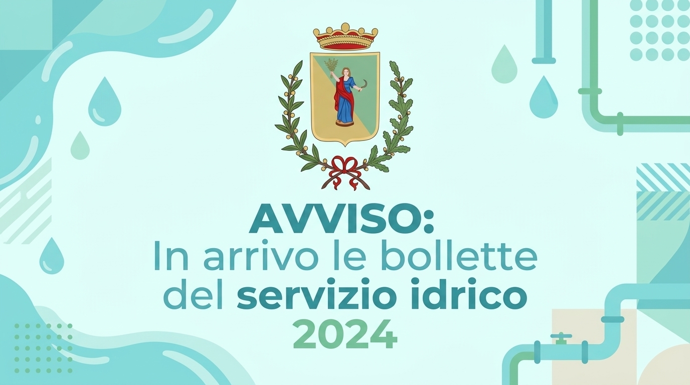 Immagine di In arrivo le bollette dell'acqua per l'annualità 2024 - Info e consigli utili